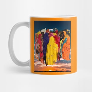 colorful vibrant exotic design Mug